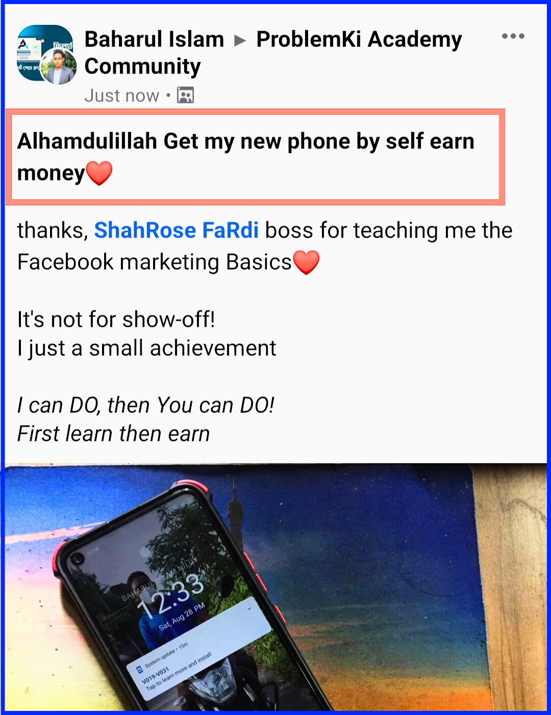 Student feedback